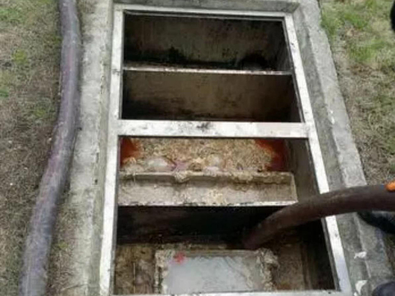 青阳隔油池清理