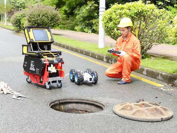 青阳管道机器人检测