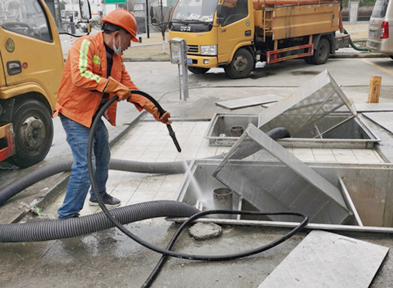 青阳隔油池清理